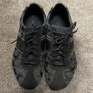 Coach Black and Gray Women's Sneakers